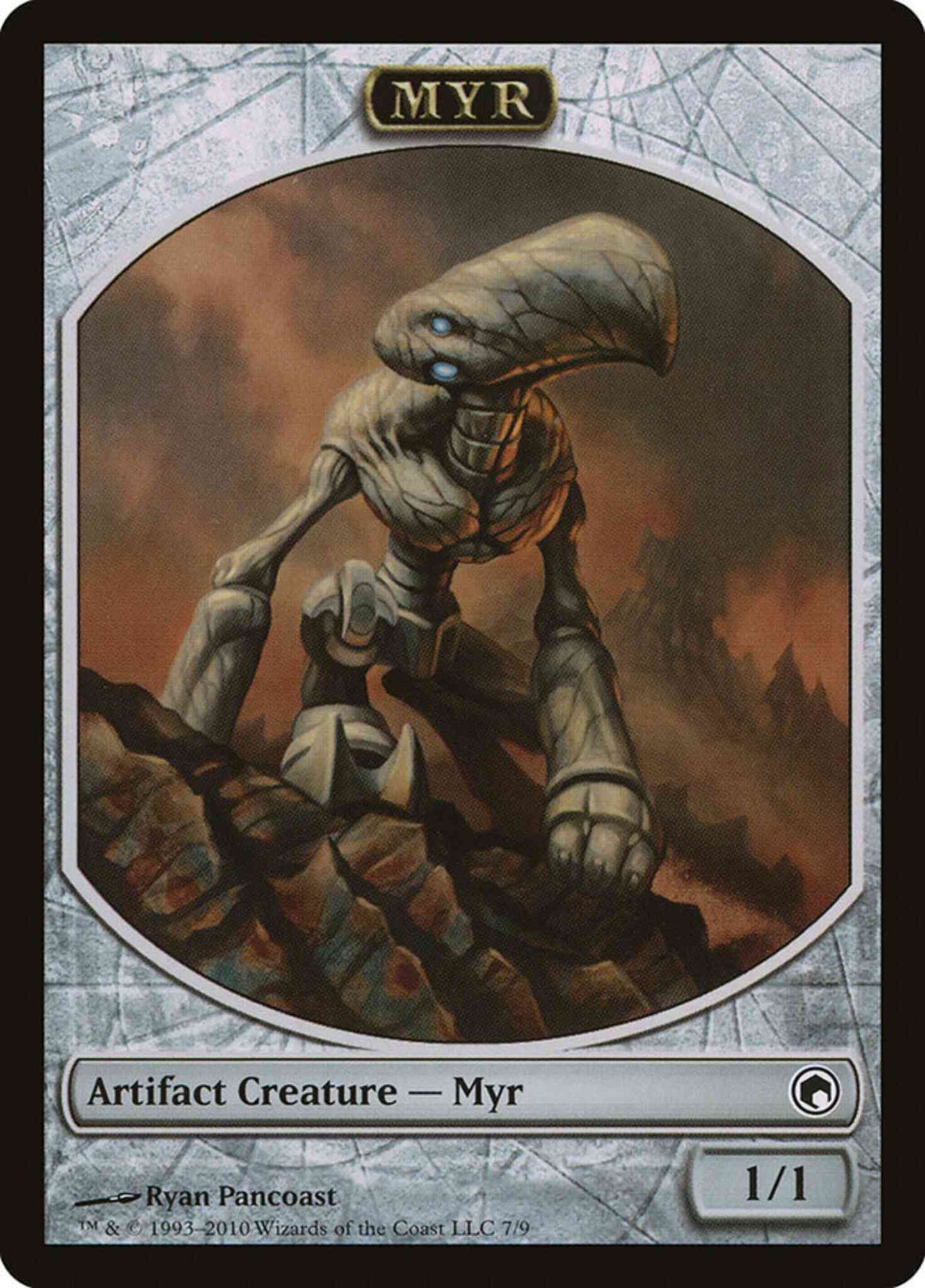 Myr Token [07] [Scars of Mirrodin Tokens] [Non-Foil]