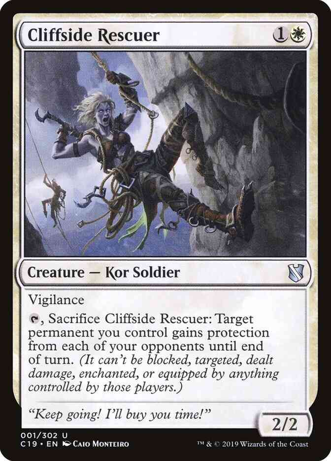 Cliffside Rescuer [Commander 2019] [Non-Foil]