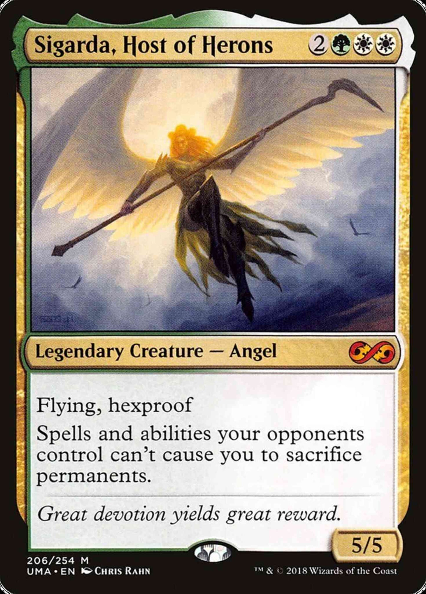 Sigarda, Host of Herons [206] [Ultimate Masters] [Non-Foil]