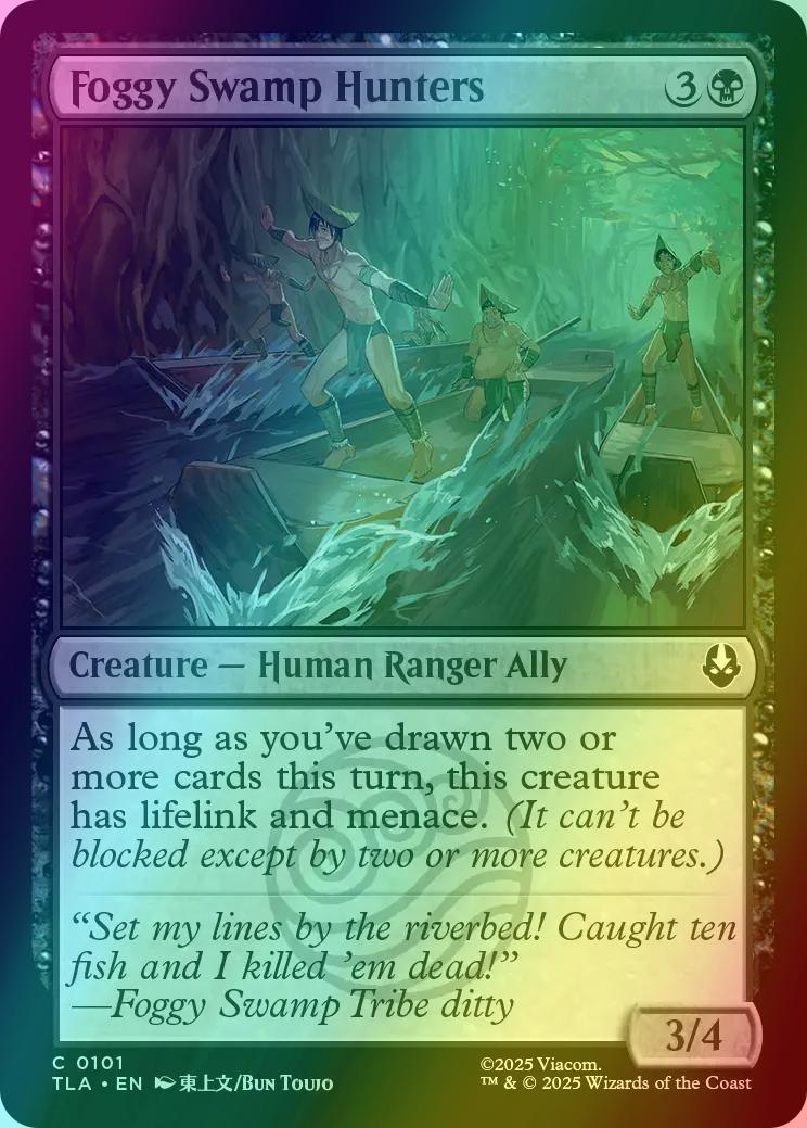 Foggy Swamp Hunters [101] [Avatar: The Last Airbender] [Foil]