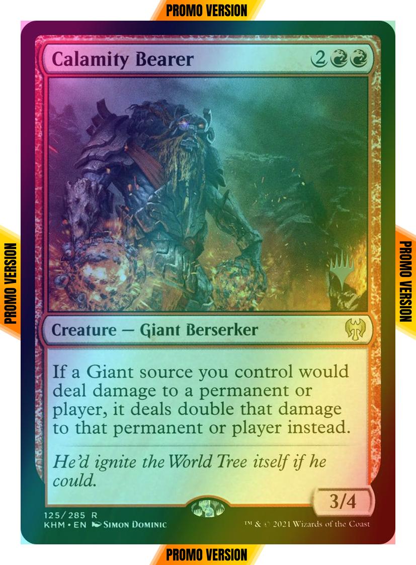 Calamity Bearer [Promo Pack] [125p] [Kaldheim Promos] [Foil]