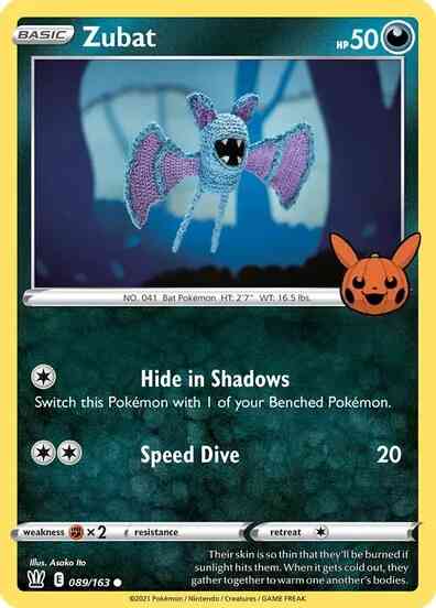 Zubat - 089/163 - Promo [Trick or Trade BOOster] [swsh5msp-089] [Non-Holo]