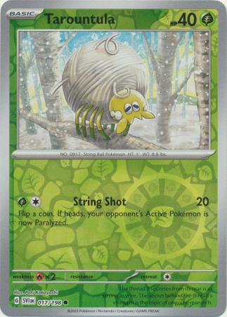Tarountula - 017/198 - Common [sv01-017] [Reverse Holo]