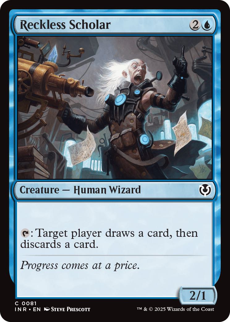 Reckless Scholar [81] [Innistrad Remastered] [Non-Foil]