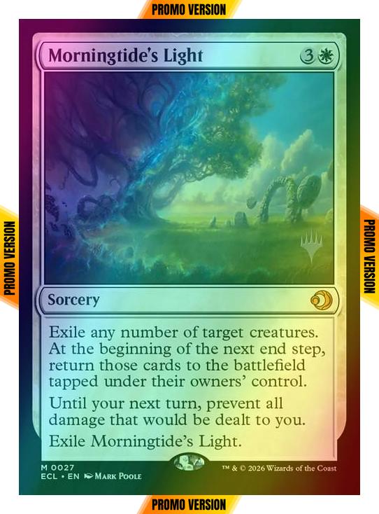 Morningtide's Light [27p] [Promo Pack] [Lorwyn Eclipsed: Promos] [Foil]