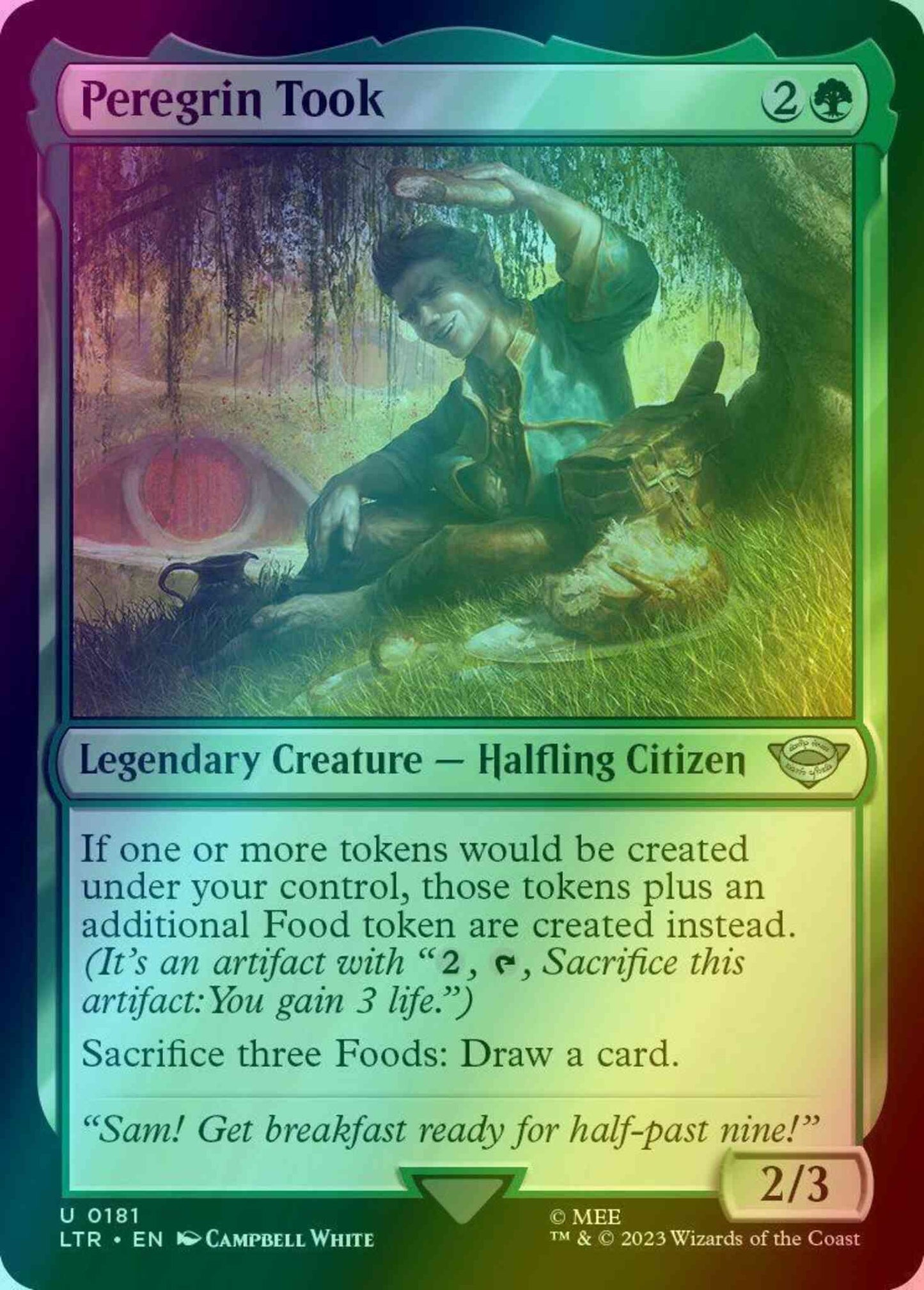 Peregrin Took [181] [The Lord of the Rings: Tales of Middle-earth] [Foil]