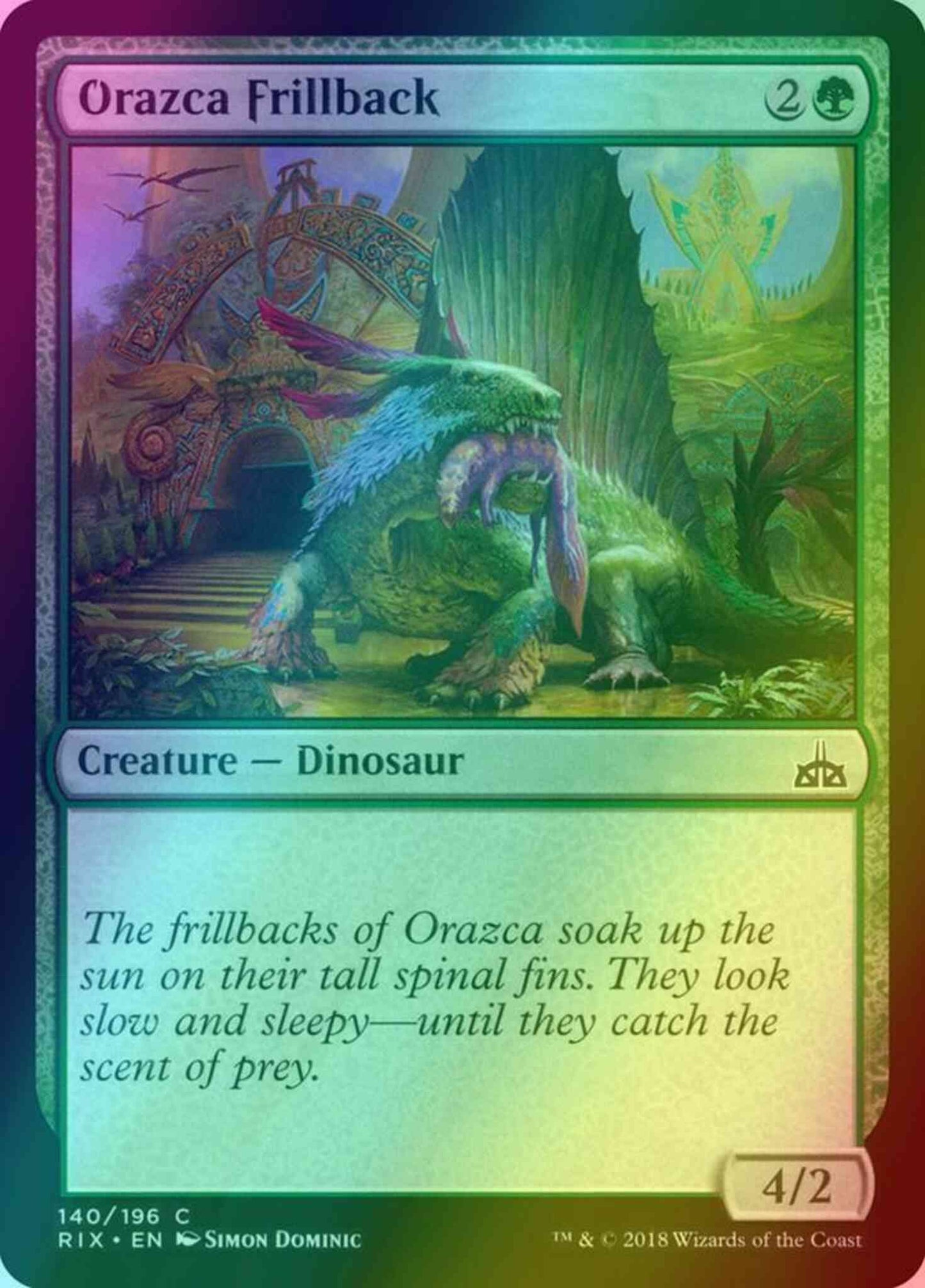 Orazca Frillback [140] [Rivals of Ixalan] [Foil]