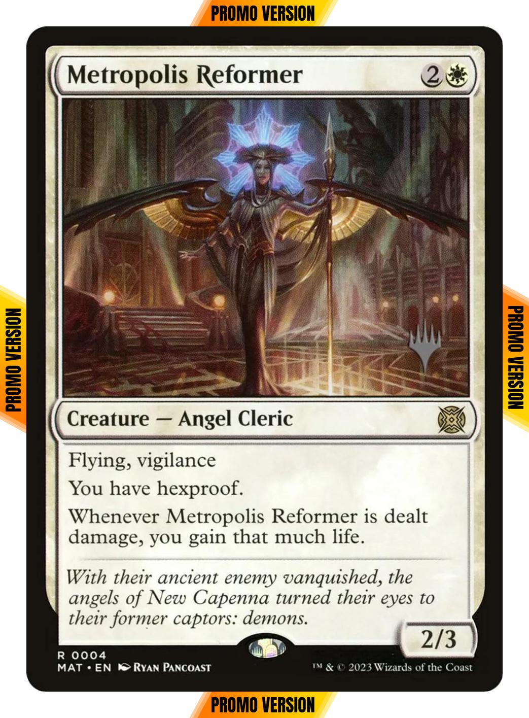 Metropolis Reformer [4p] [Promo Pack] [March of the Machine: The Aftermath: Promos] [Non-Foil]