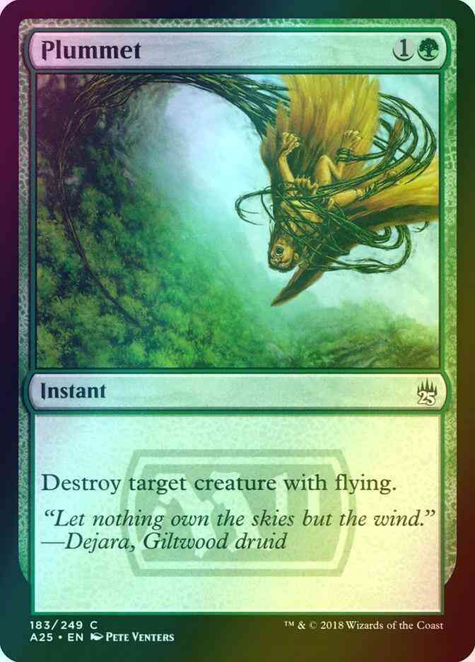 Plummet [183] [Masters 25] [Foil]