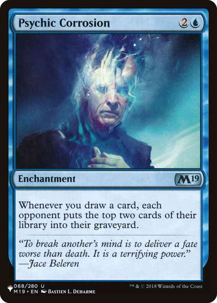 Psychic Corrosion [M19-68] [The List] [Non-Foil]