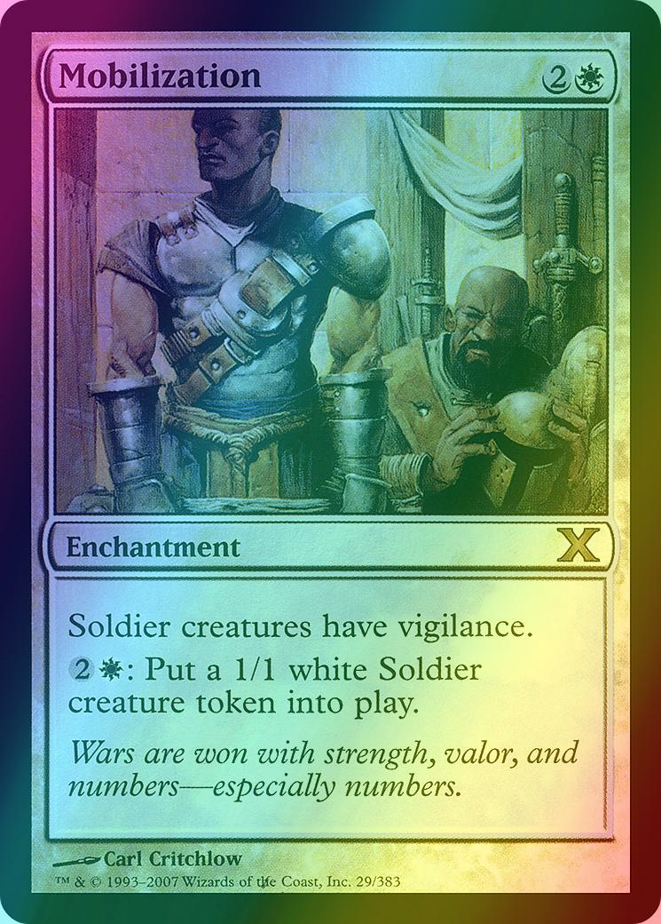 Mobilization [29] [Tenth Edition] [Foil]