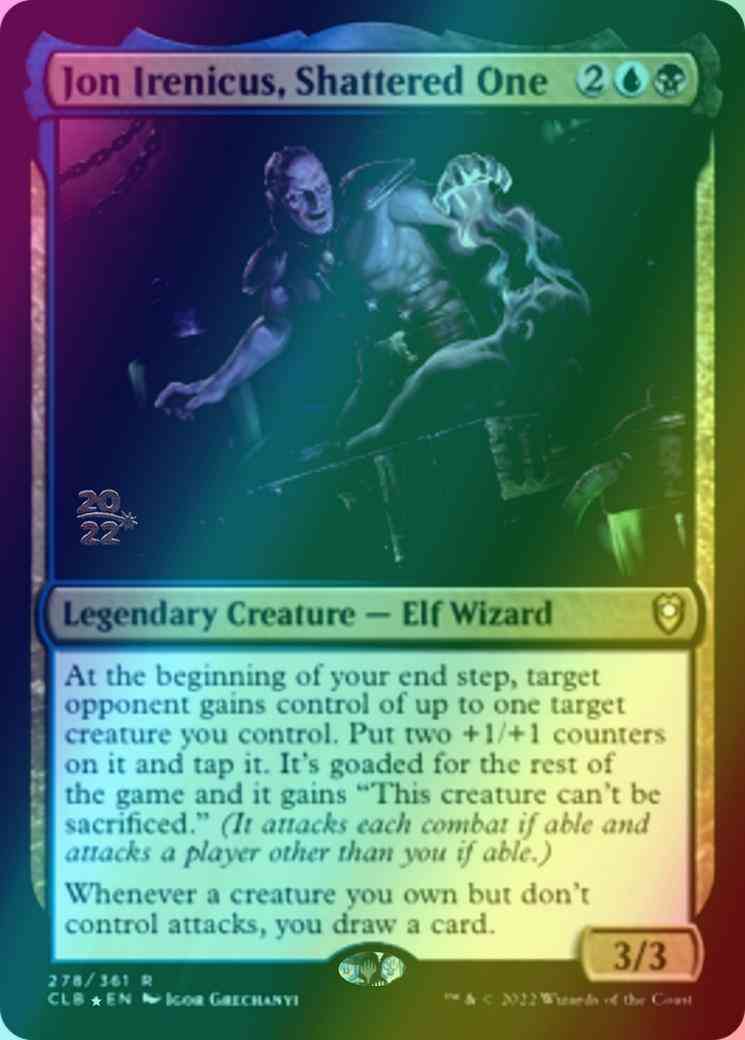 Jon Irenicus, Shattered One [278s] [Prerelease] [Commander Legends: Battle for Baldur's Gate: Promos] [Foil]
