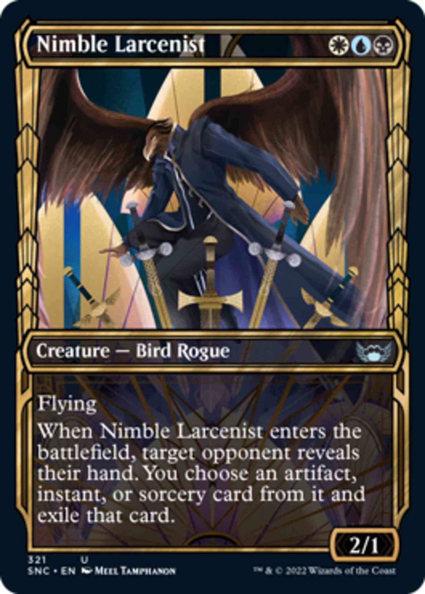 Nimble Larcenist [321] [Golden Age Showcase] [Streets of New Capenna] [Non-Foil]