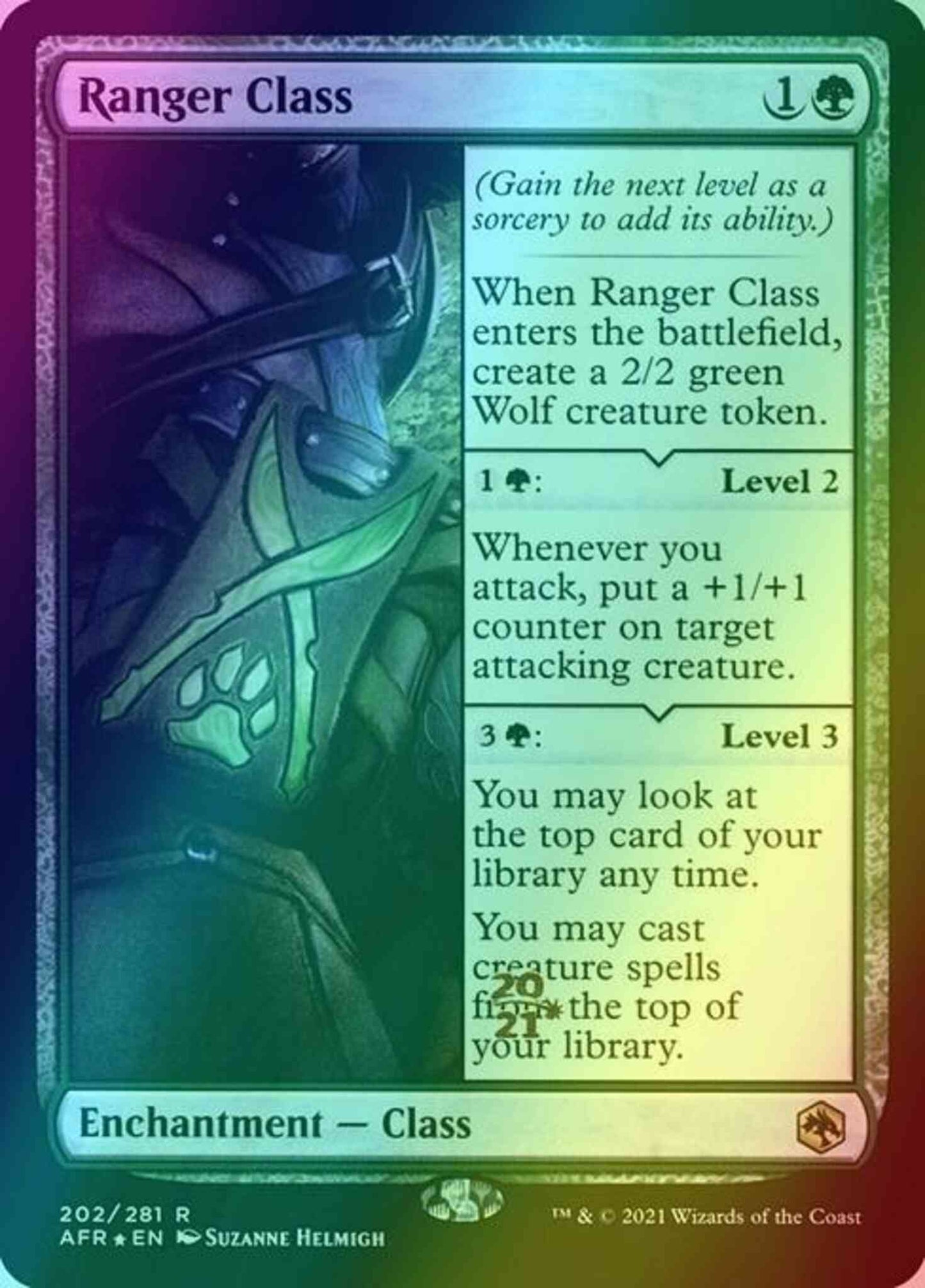 Ranger Class [Prerelease] [202s] [Adventures in the Forgotten Realms Promos] [Foil]