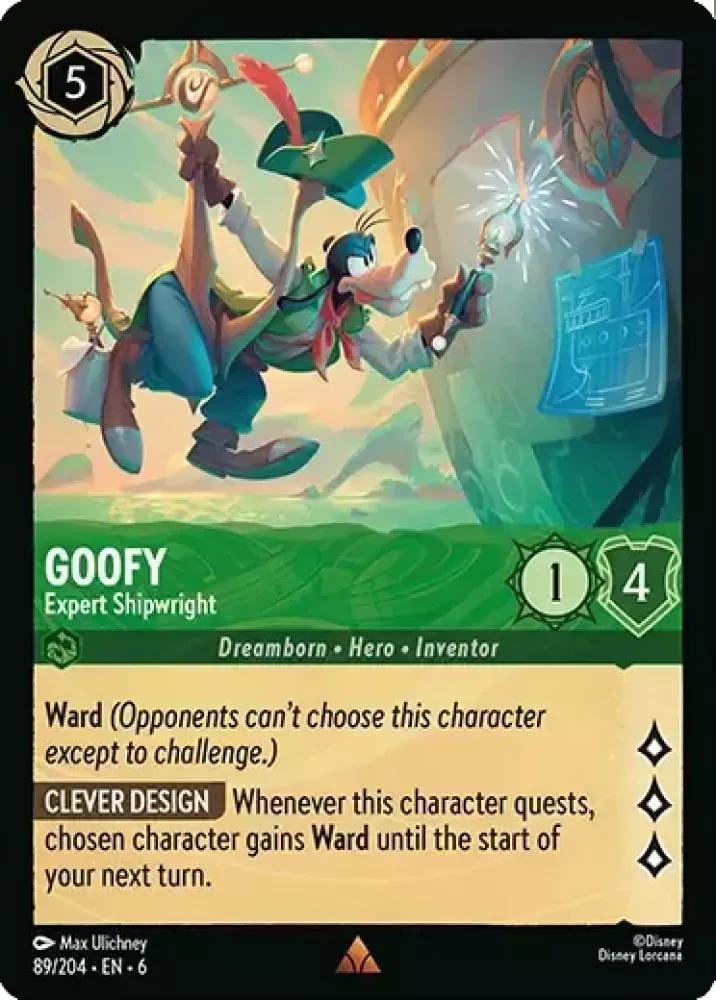 Goofy - Expert Shipwright - 89/204 [Azurite Sea] [Non-Foil]
