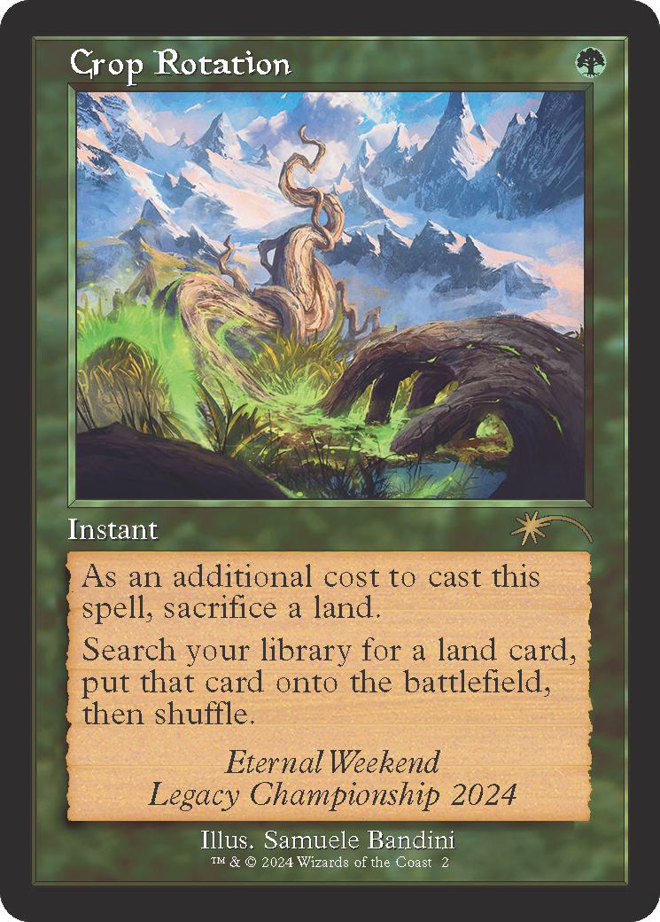 Crop Rotation [2] [Retro Frame] [Eternal Weekend] [Non-Foil]