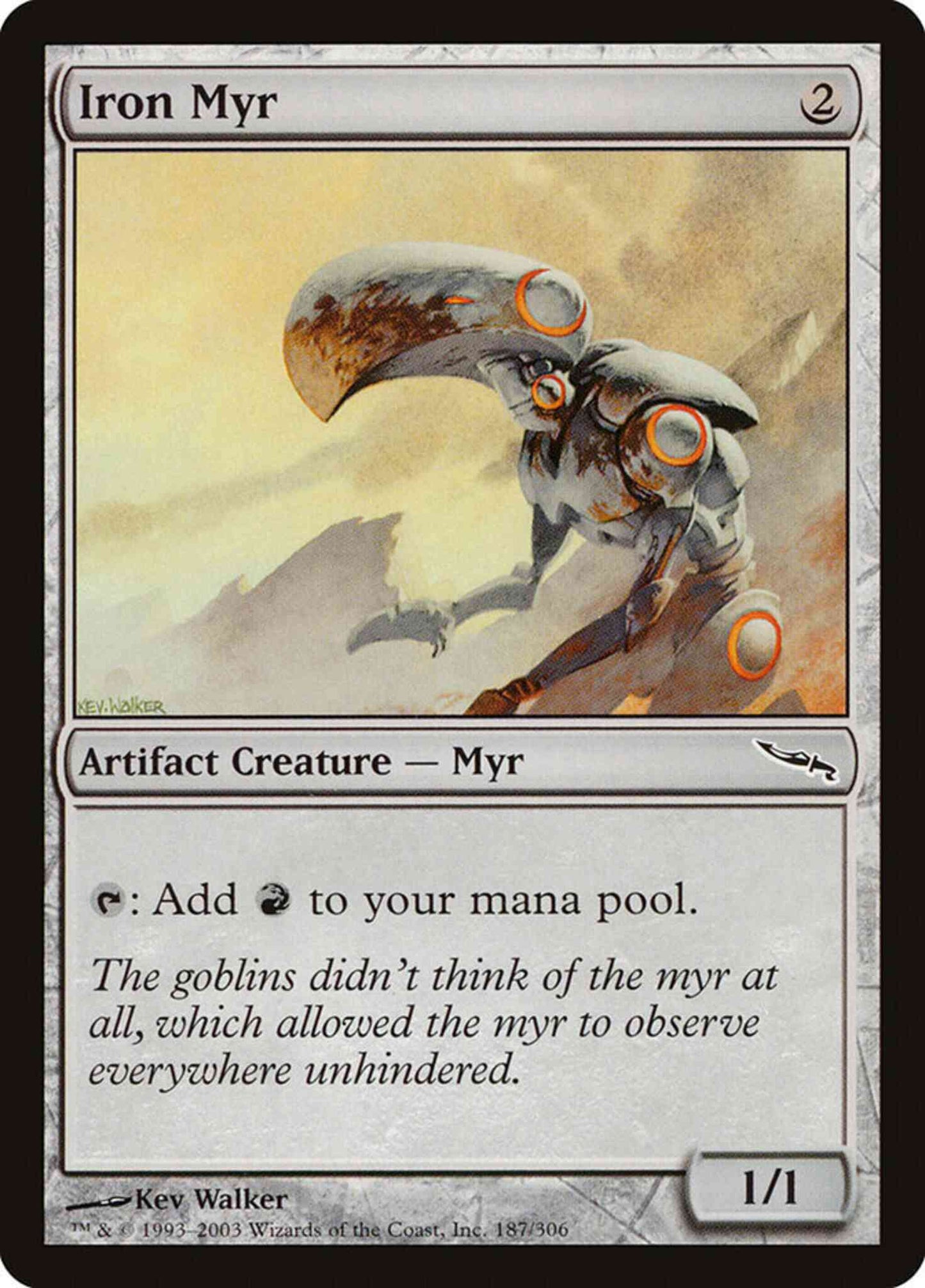 Iron Myr [187] [Mirrodin] [Non-Foil]