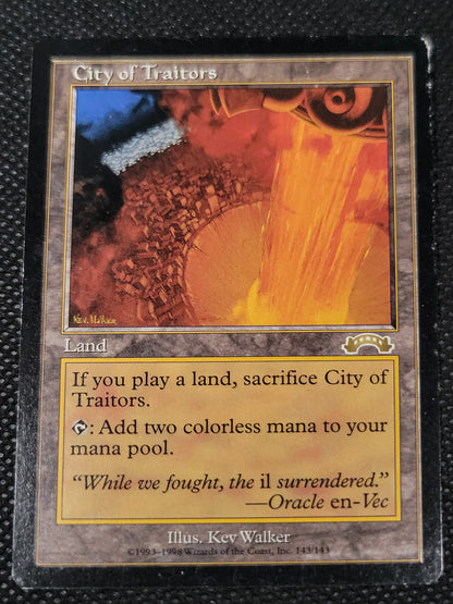City of Traitors — Damaged — ID 17018