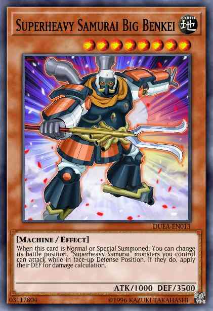 Superheavy Samurai Big Benkei - SP15-EN017 - Shatterfoil Rare - 1st Edition