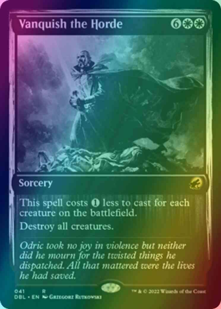 Vanquish the Horde [41] [Innistrad: Double Feature] [Foil]