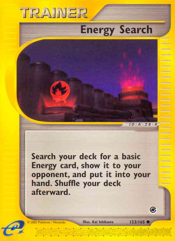 Energy Search - 153/165 - Common [ecard1-153] [Non-Holo]