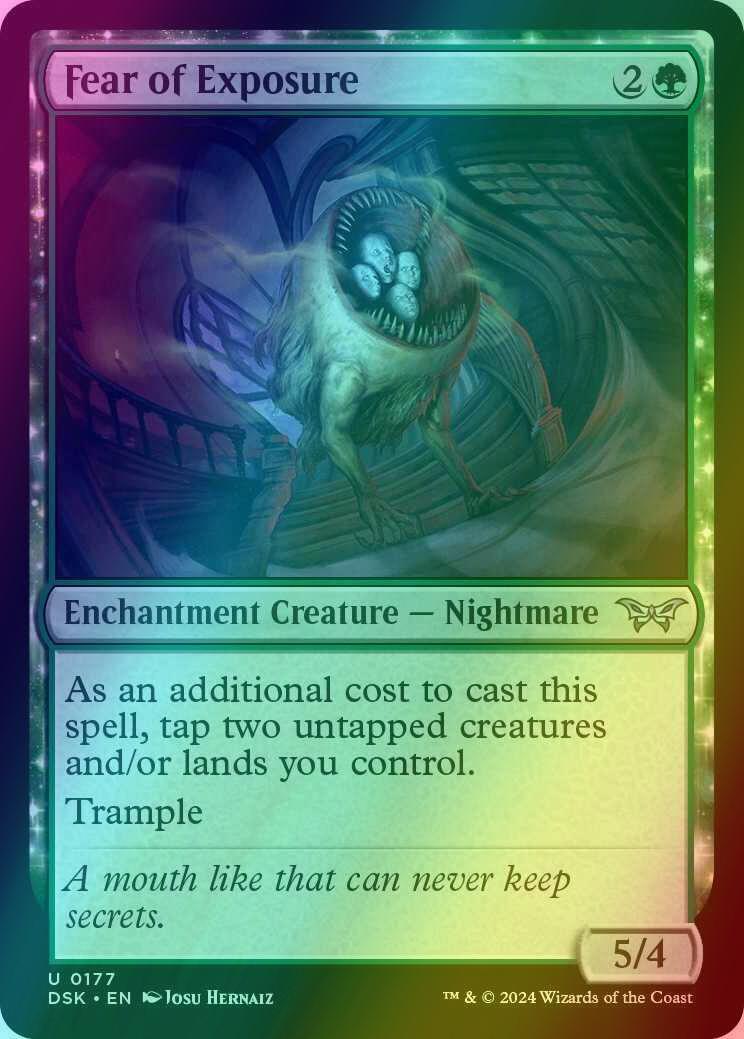 Fear of Exposure [177] [Duskmourn: House of Horror] [Foil]