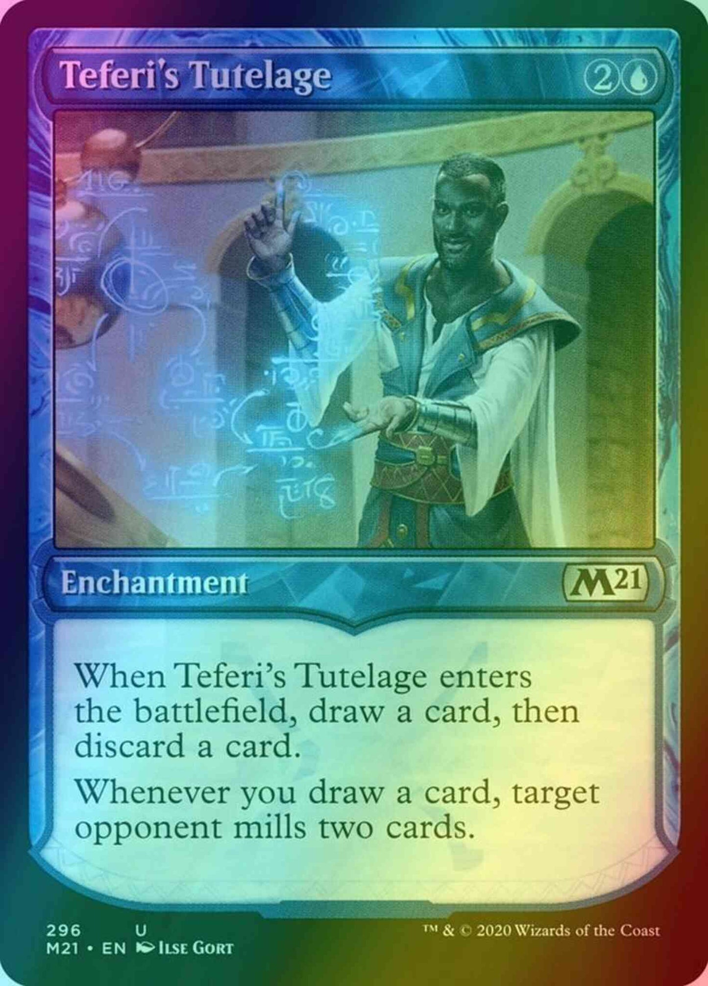 Teferi's Tutelage [296] [Showcase] [Core Set 2021] [Foil]