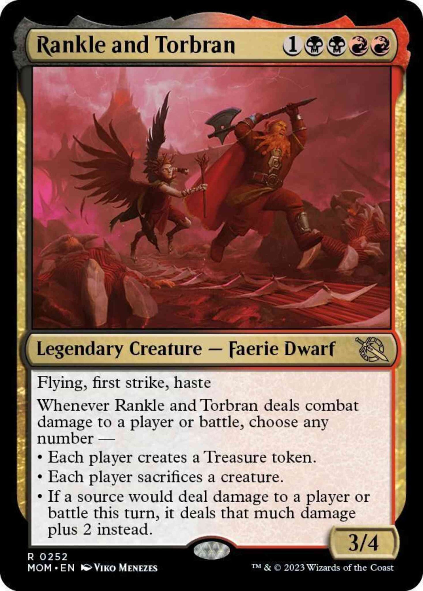 Rankle and Torbran [252] [March of the Machine] [Non-Foil]