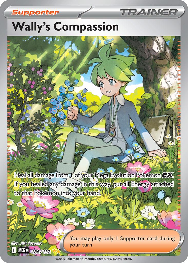 Wally's Compassion - 186/132 - Special Illustration Rare [me01-186] [Ultra]