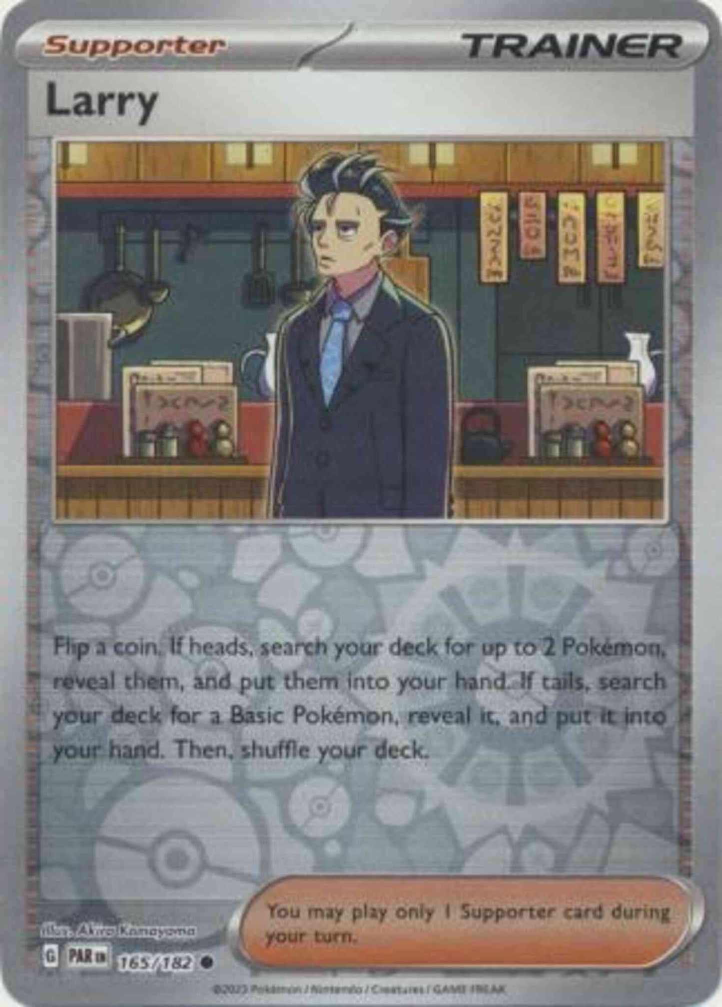 Larry - 165/182 - Common [sv04-165] [Reverse Holo]