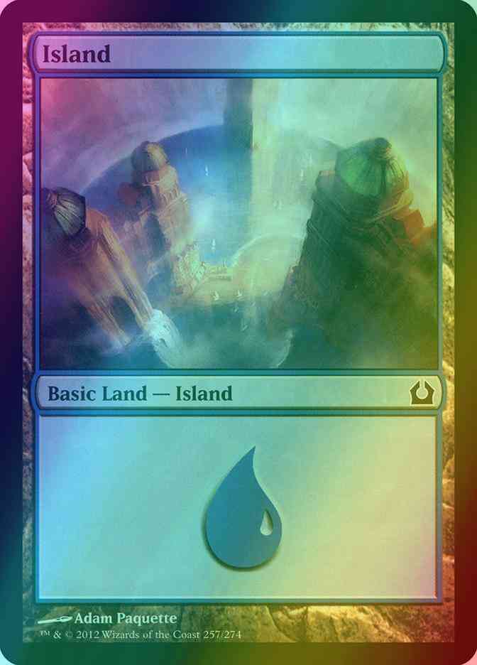 Island [257] [Return To Ravnica] [Foil]