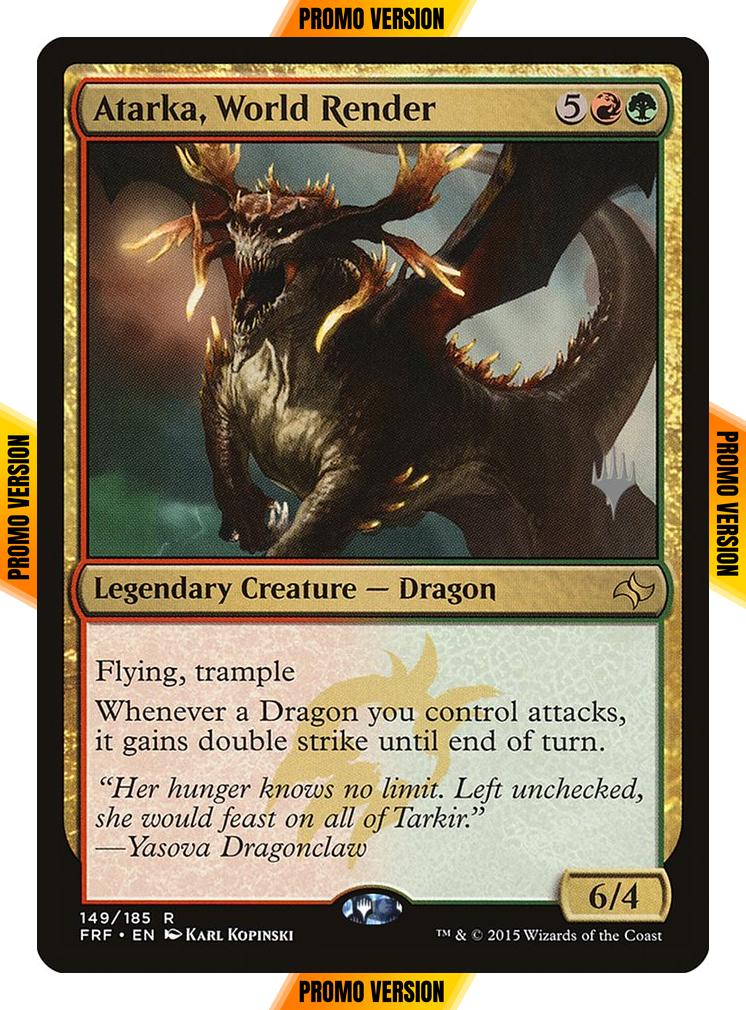 Atarka, World Render [Promo Pack] [149p] [Fate Reforged Promos] [Non-Foil]