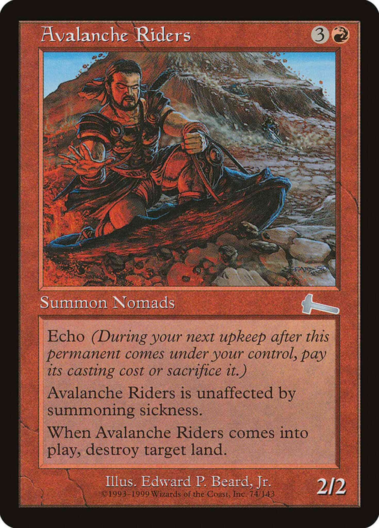 Avalanche Riders [74] [Urza's Legacy] [Non-Foil]
