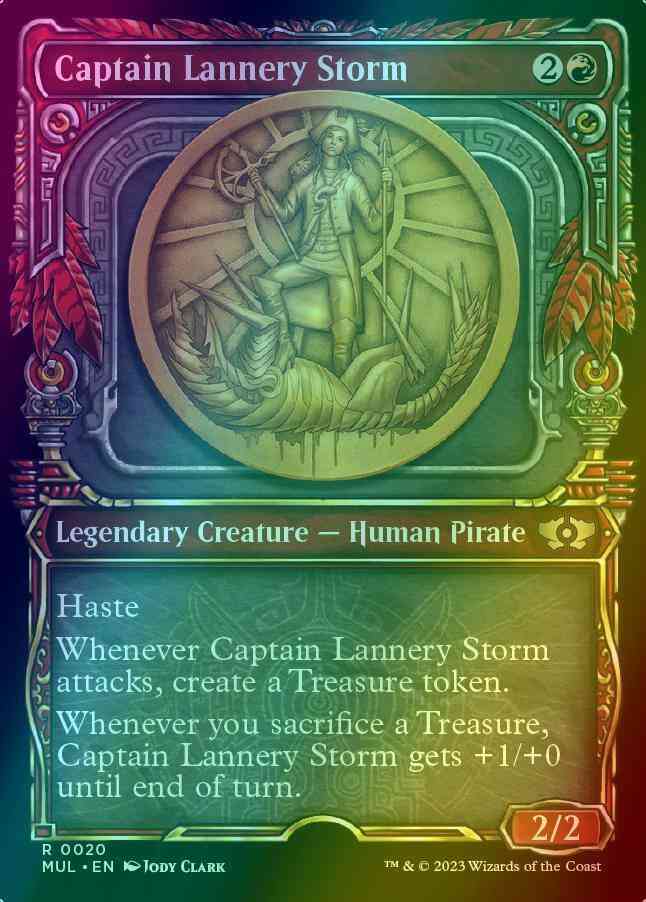 Captain Lannery Storm [20] [Planar Showcase] [Multiverse Legends] [Foil]