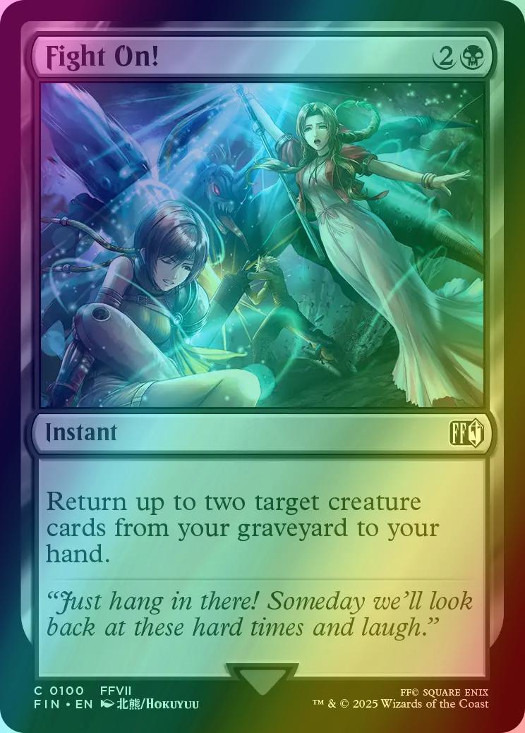 Fight On! [100] [FINAL FANTASY] [Foil]