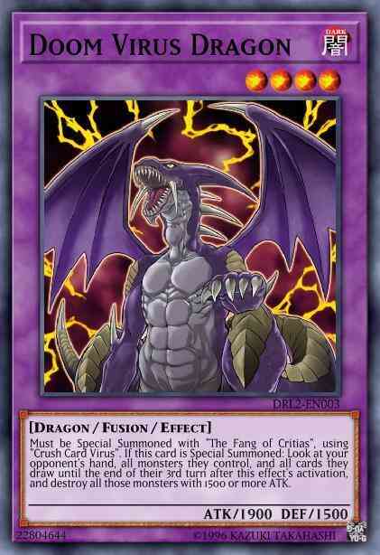 Doom Virus Dragon - LCKC-EN064 - Ultra Rare - Unlimited
