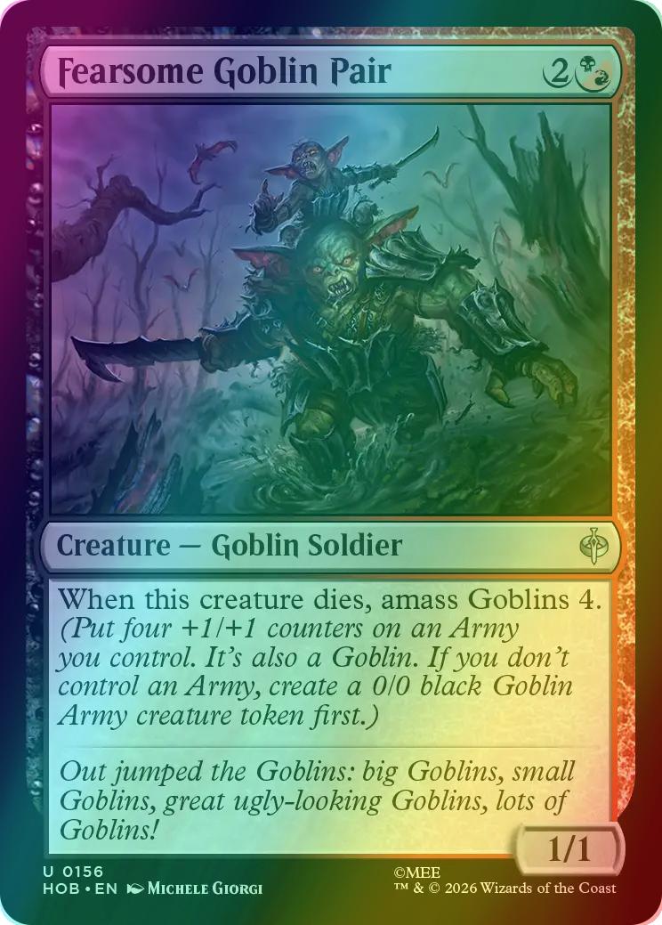 Fearsome Goblin Pair [156] [The Hobbit] [Foil]
