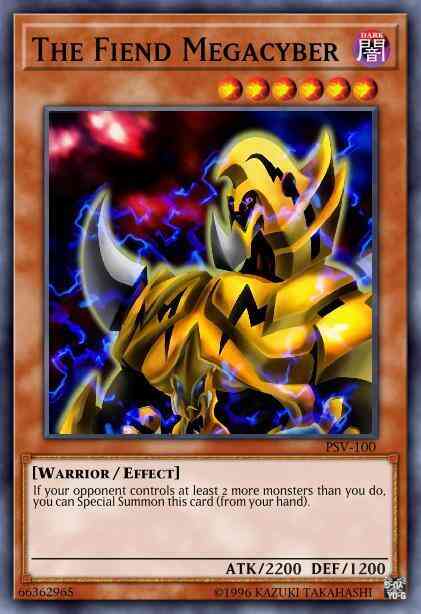 The Fiend Megacyber - BP02-EN009 - Mosaic Rare - Unlimited