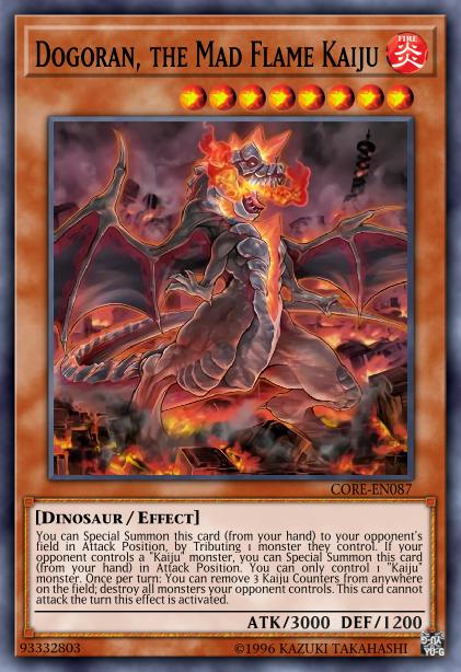 Dogoran, the Mad Flame Kaiju - OP05-EN004 - Super Rare - Unlimited