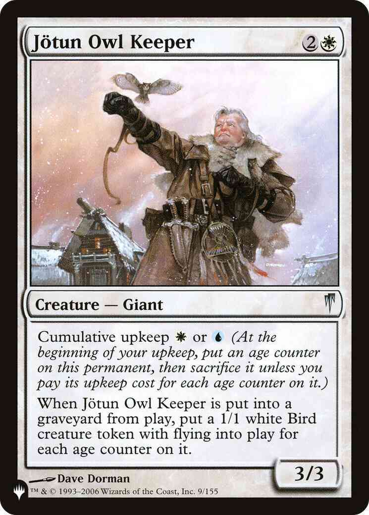 Jötun Owl Keeper [CSP-9] [The List] [Non-Foil]