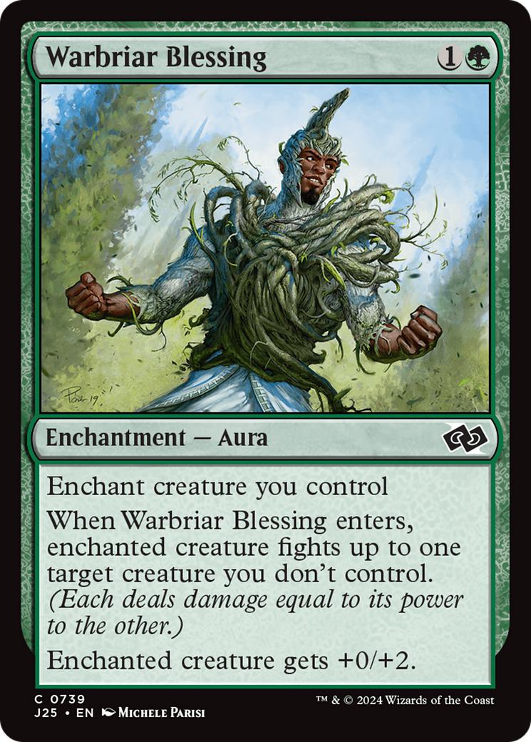 Warbriar Blessing [739] [Foundations: Jumpstart] [Non-Foil]