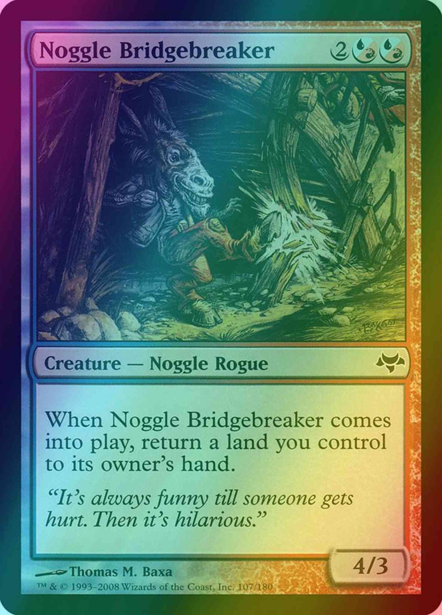 Noggle Bridgebreaker [107] [Eventide] [Foil]