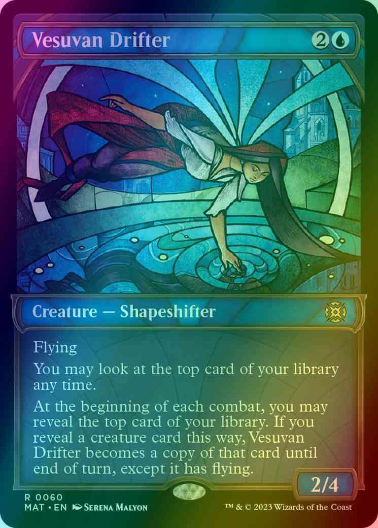 Vesuvan Drifter [60] [Planar Showcase] [March of the Machine: The Aftermath] [Foil]