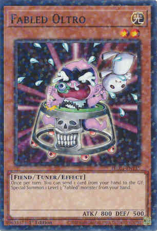 Fabled Oltro - HAC1-EN135 - Duel Terminal Normal Parallel Rare - 1st Edition