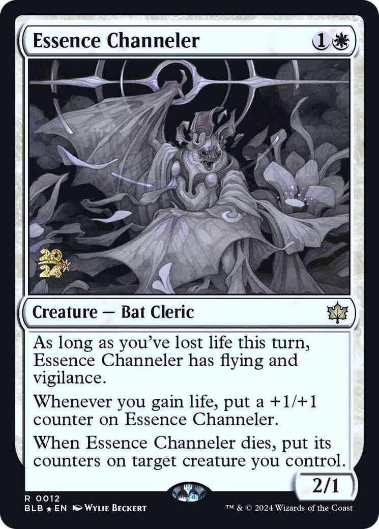 Essence Channeler [12s] [Prerelease] [Bloomburrow: Promos] [Foil]