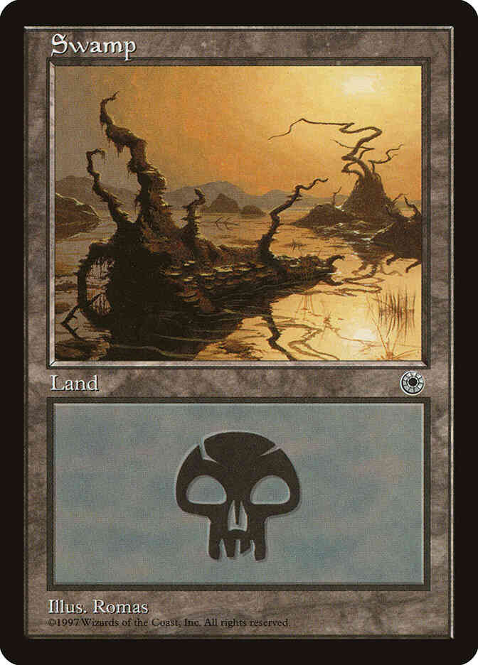 Swamp [207] [Fallen Tree] [Portal 1] [Non-Foil]