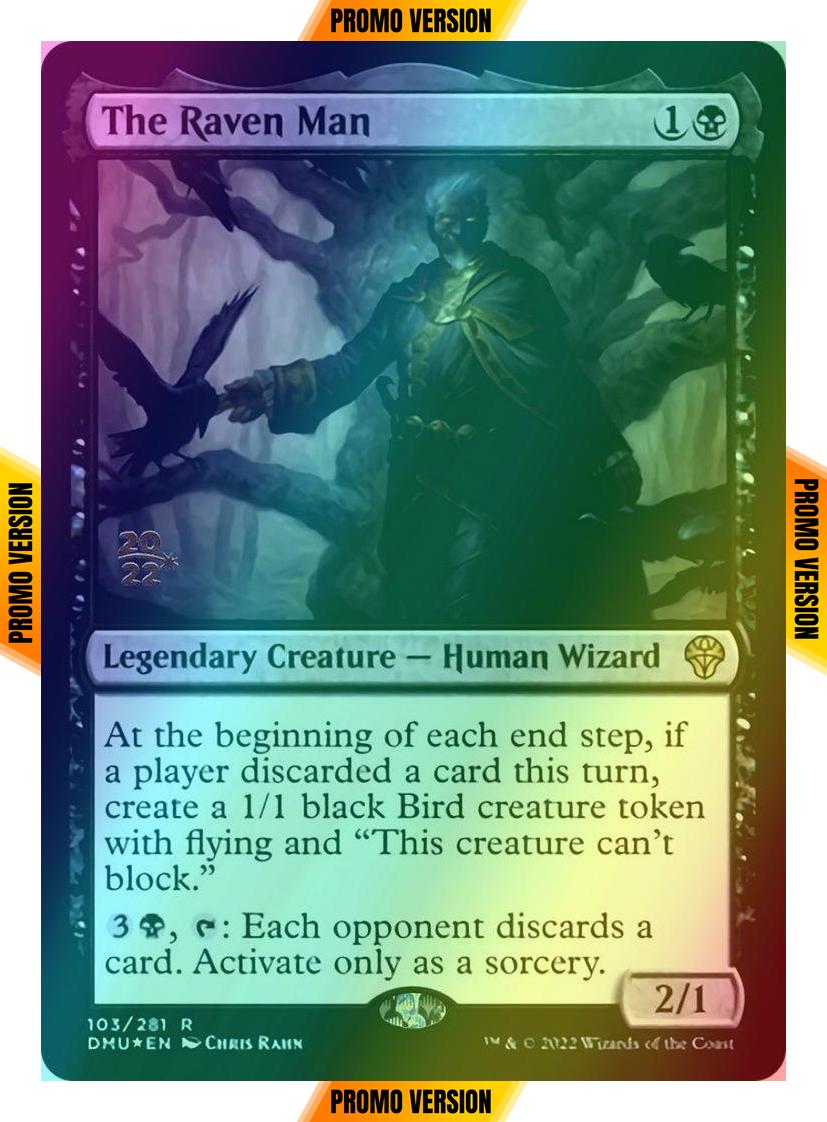 The Raven Man [103s] [Prerelease] [Dominaria United: Promos] [Foil]