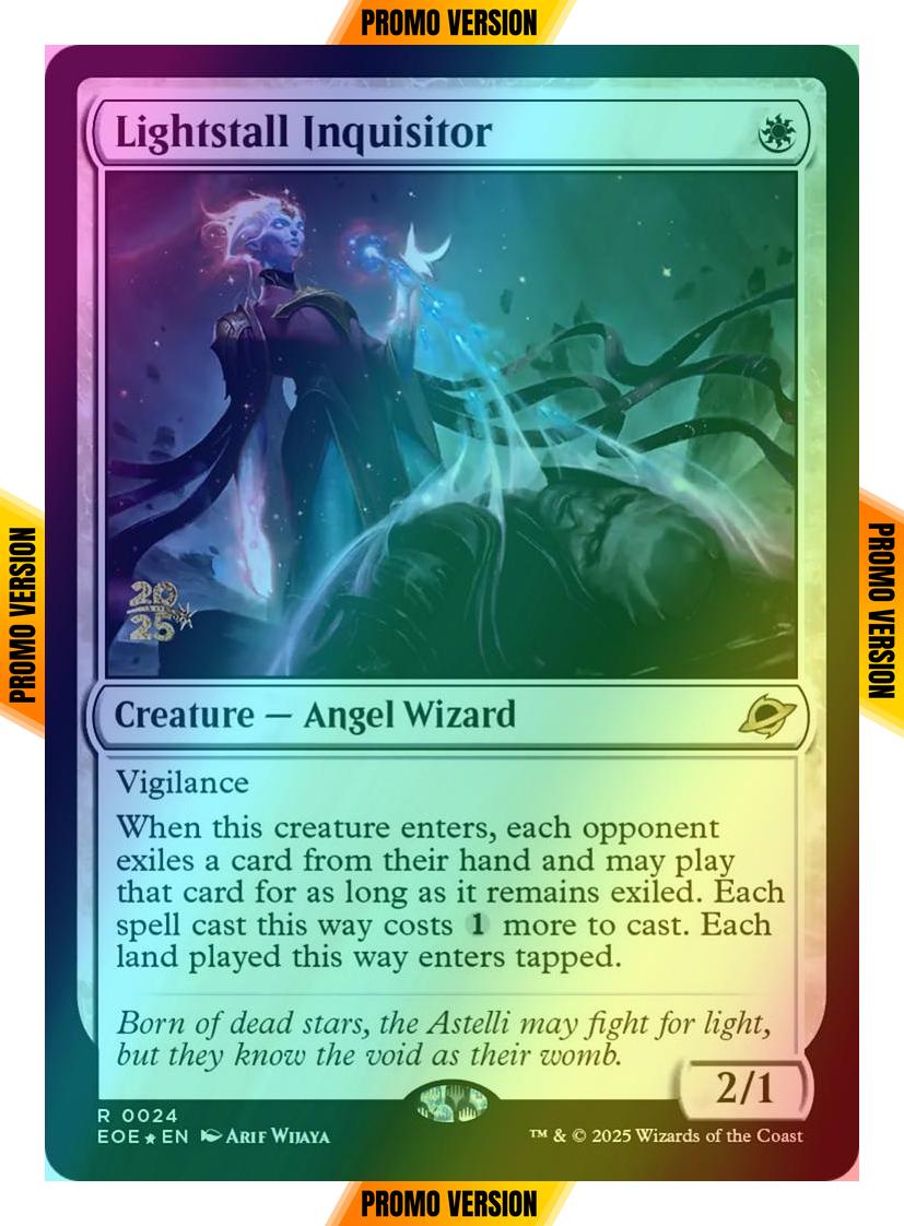 Lightstall Inquisitor [24s] [Prerelease] [Edge of Eternities: Promos] [Foil]