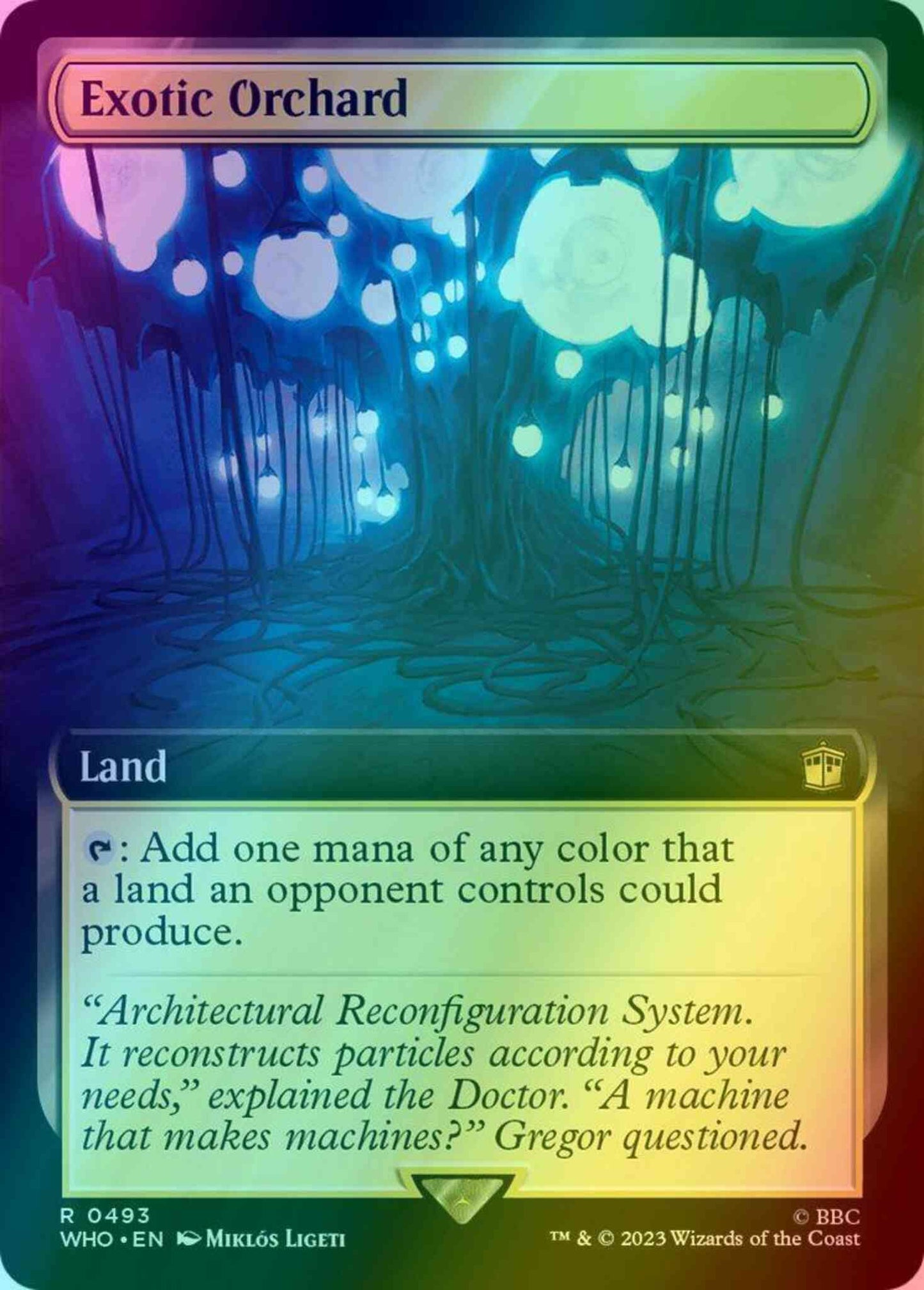 Exotic Orchard [493] [Extended Art] [Universes Beyond: Doctor Who] [Foil]