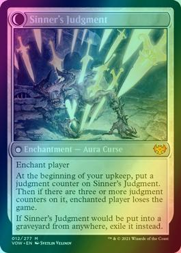Faithbound Judge // Sinner's Judgment [12] [Innistrad: Crimson Vow] [Foil]